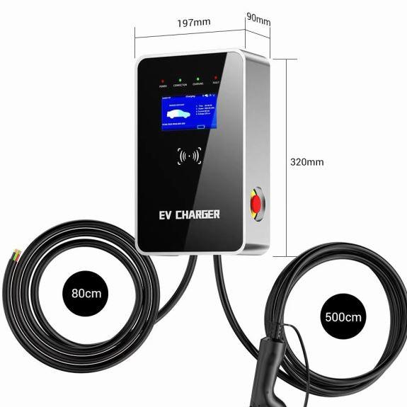 EV Wall Box Mounting Charging Unit 7KW, 11KW, 22KW