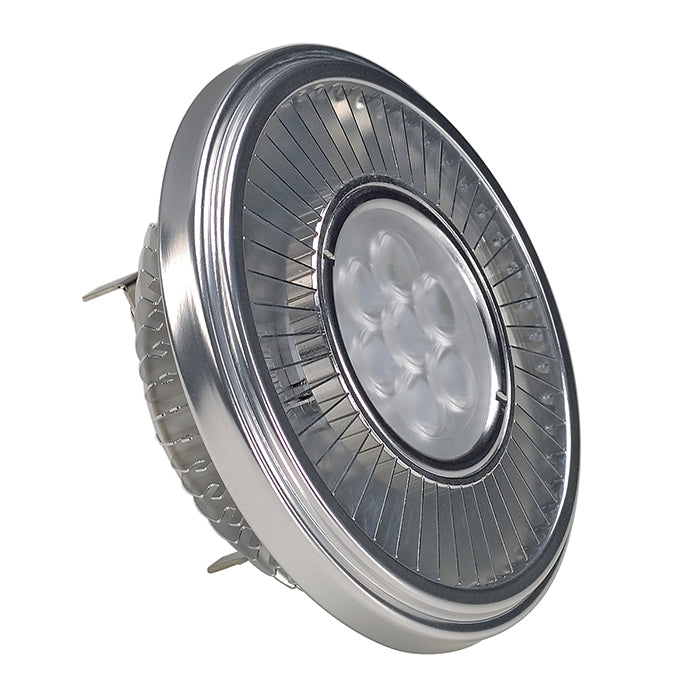 LED QRB111 Lamp, Silver-Grey, 19.5W, 30°, 2700K, Dimmable