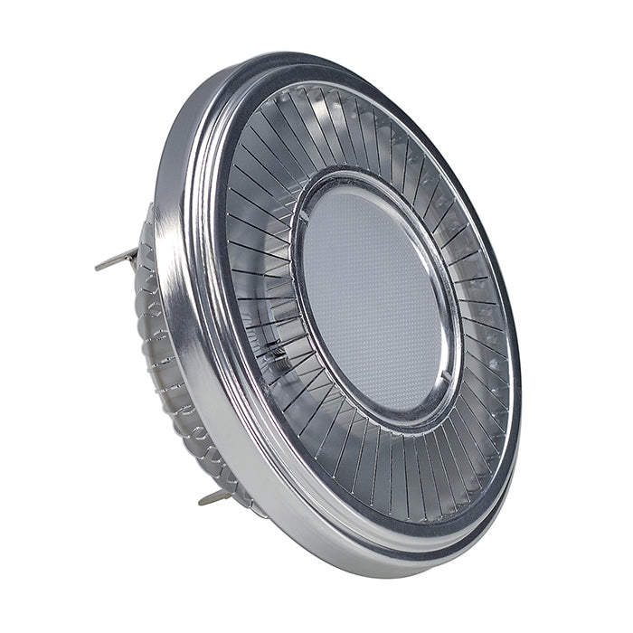LED QRB111 Lamp, Silver-Grey, 19.5W, 140°, 2700K, Dimmable