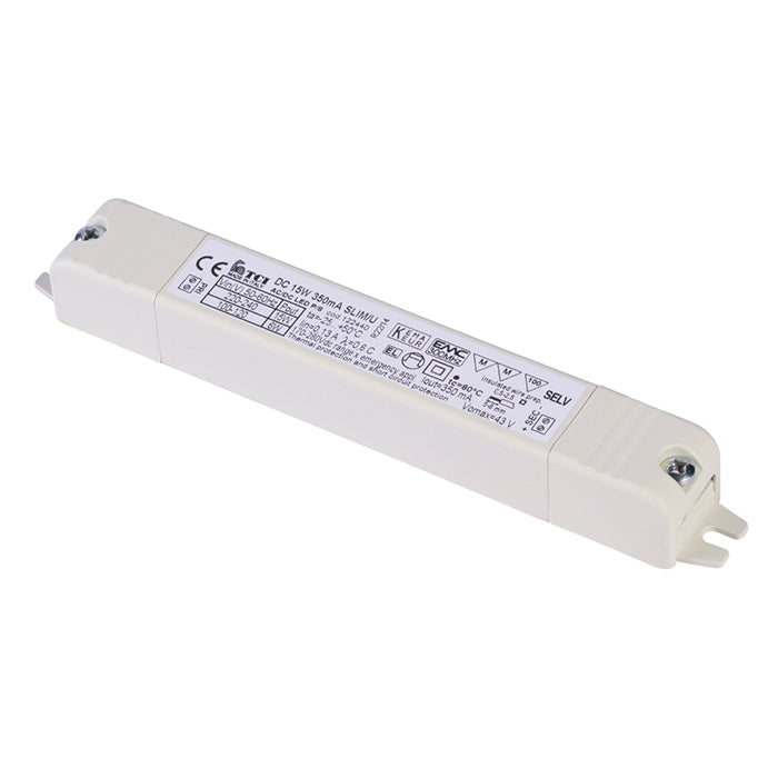 TCI LED DRIVER, 15VA, 350mA, incl. primary fuse